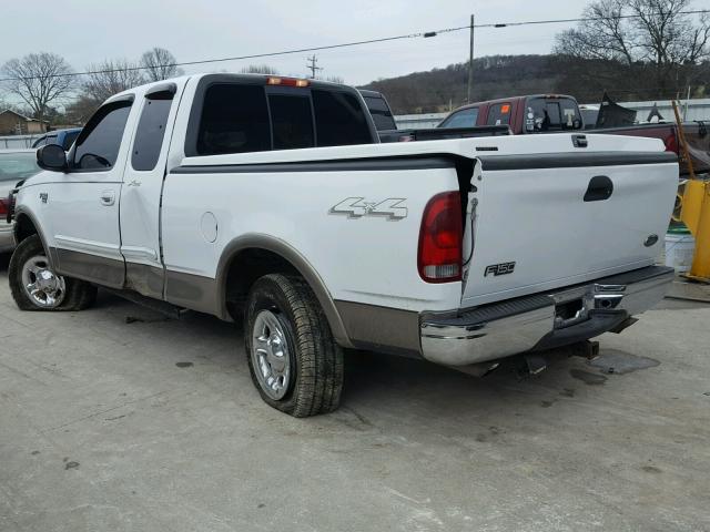 2FTRX18L81CA43079 - 2001 FORD F150 WHITE photo 3