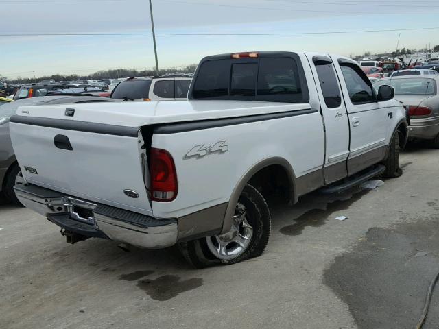 2FTRX18L81CA43079 - 2001 FORD F150 WHITE photo 4