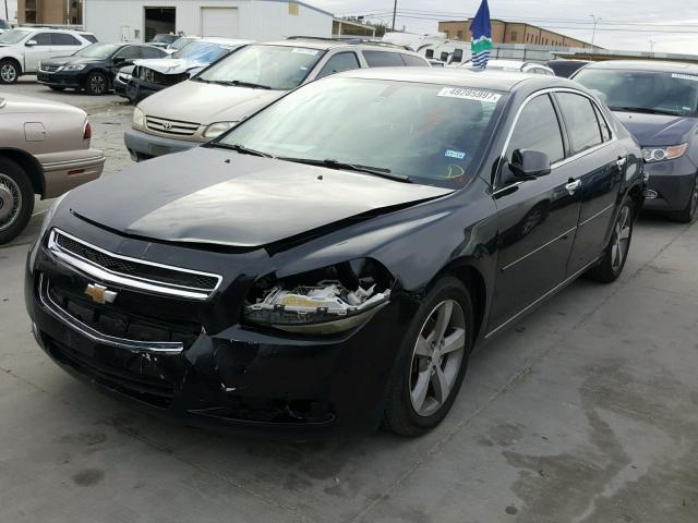 1G1ZC5E00CF214856 - 2012 CHEVROLET MALIBU 1LT 黑色 照片 2
