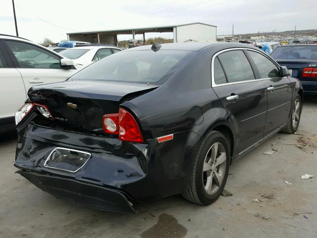 1G1ZC5E00CF214856 - 2012 CHEVROLET MALIBU 1LT BLACK photo 4