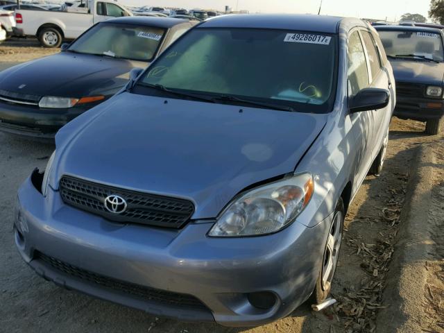 2T1KR32E58C694663 - 2008 TOYOTA COROLLA MA BLUE photo 2