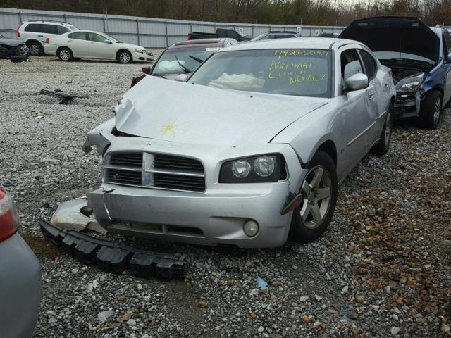 2B3CA3CV5AH236368 - 2010 DODGE CHARGER SX SILVER photo 2