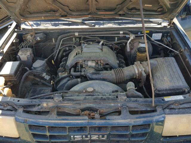 4S6CM58W9W4415717 - 1998 HONDA PASSPORT E GREEN photo 7