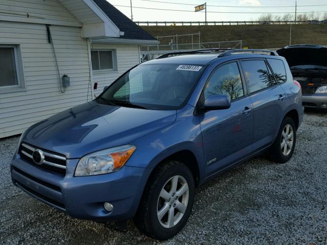 JTMBD31V786087669 - 2008 TOYOTA RAV4 LIMIT BLUE photo 2