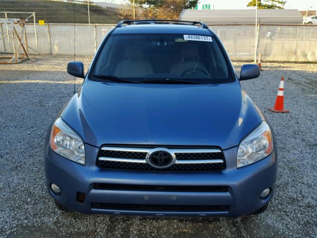 JTMBD31V786087669 - 2008 TOYOTA RAV4 LIMIT BLUE photo 9