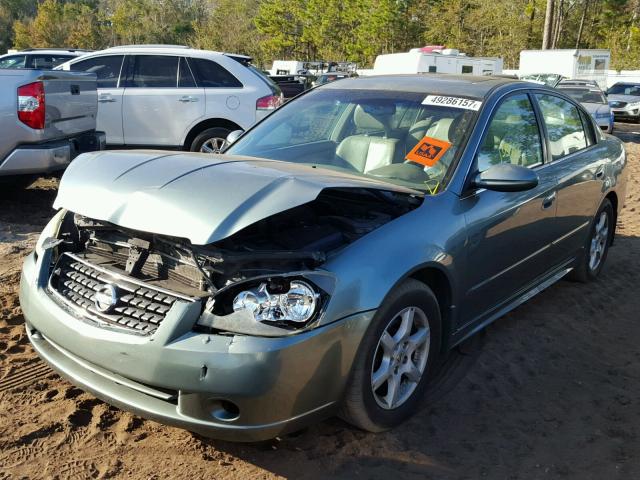 1N4BL11E85C302647 - 2005 NISSAN ALTIMA SE GREEN photo 2