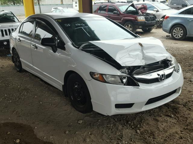 2HGFA1F32AH524781 - 2010 HONDA CIVIC VP WHITE photo 1