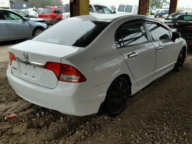 2HGFA1F32AH524781 - 2010 HONDA CIVIC VP WHITE photo 4