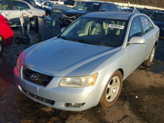 5NPEU46F66H150994 - 2006 HYUNDAI SONATA GLS GRAY photo 2