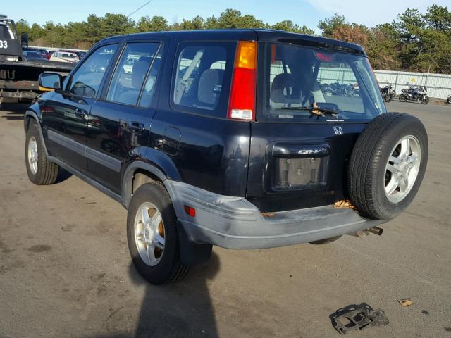 JHLRD1862YS014639 - 2000 HONDA CR-V EX BLACK photo 3