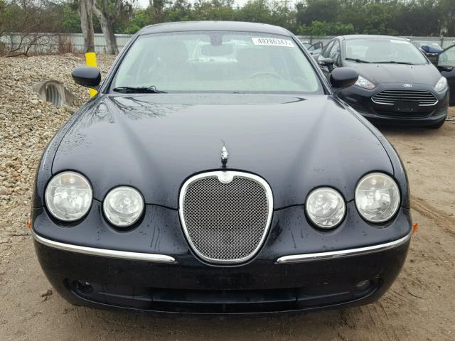 SAJWA01A06FN57724 - 2006 JAGUAR S-TYPE BLACK photo 9