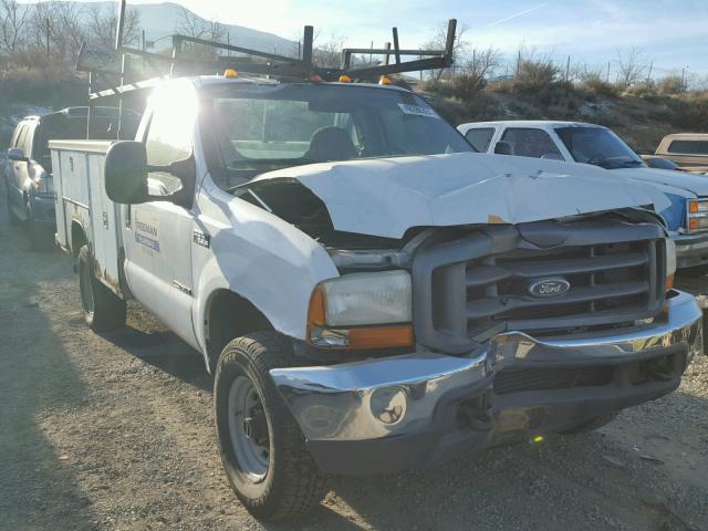 1FDSF35F2YEC20580 - 2000 FORD F350 SRW S WHITE photo 1