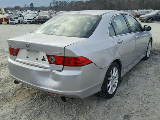 JH4CL96876C014859 - 2006 ACURA TSX SILVER photo 4