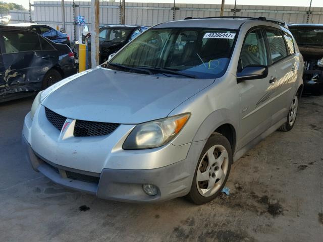 5Y2SL62874Z403125 - 2004 PONTIAC VIBE SILVER photo 2