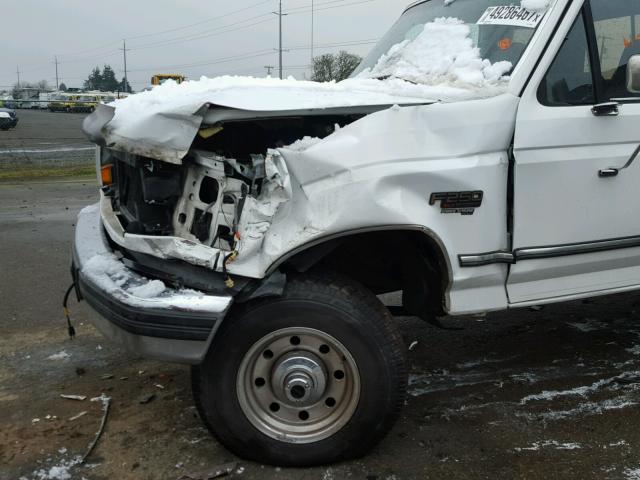 1FTHX26F5TEA40703 - 1996 FORD F250 WHITE photo 9