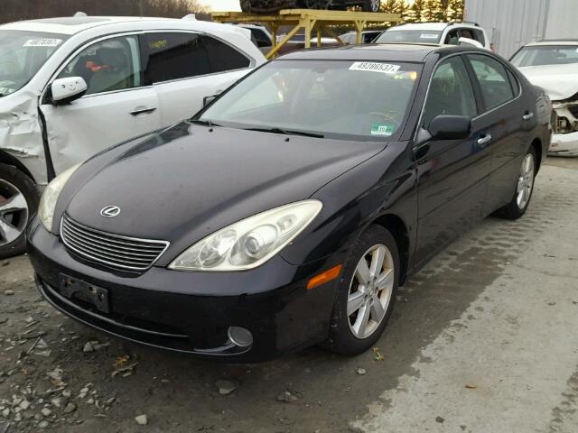 JTHBA30G355086188 - 2005 LEXUS ES 330 BLACK photo 2