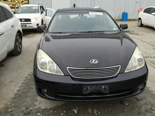 JTHBA30G355086188 - 2005 LEXUS ES 330 BLACK photo 9