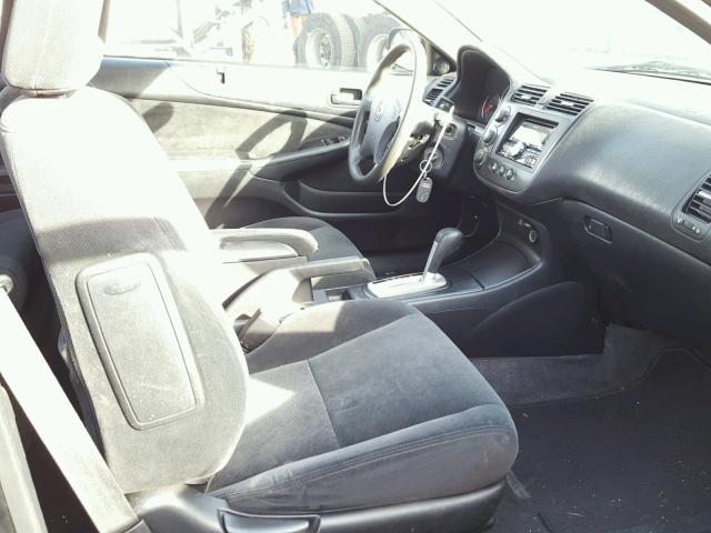 1HGEM220X3L034454 - 2003 HONDA CIVIC EX 黑色 照片 5