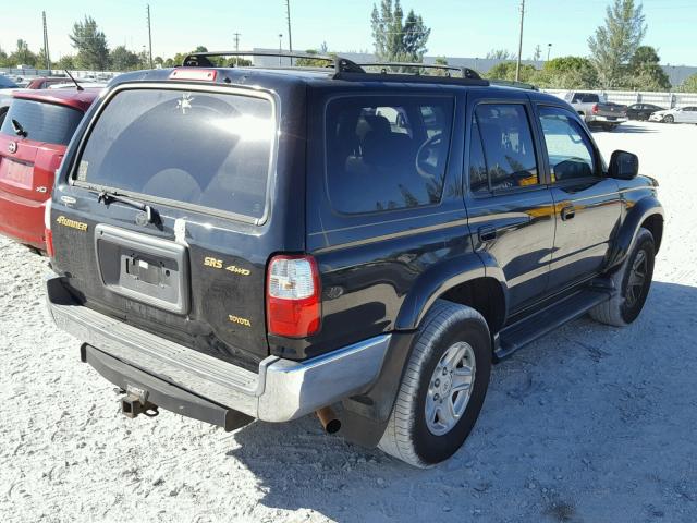 JT3HN86R210343259 - 2001 TOYOTA 4RUNNER SR BLACK photo 4