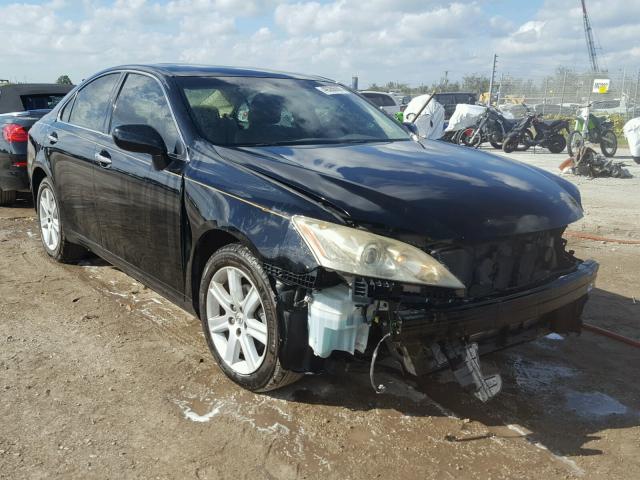 JTHBJ46G482263057 - 2008 LEXUS ES 350 BLACK photo 1