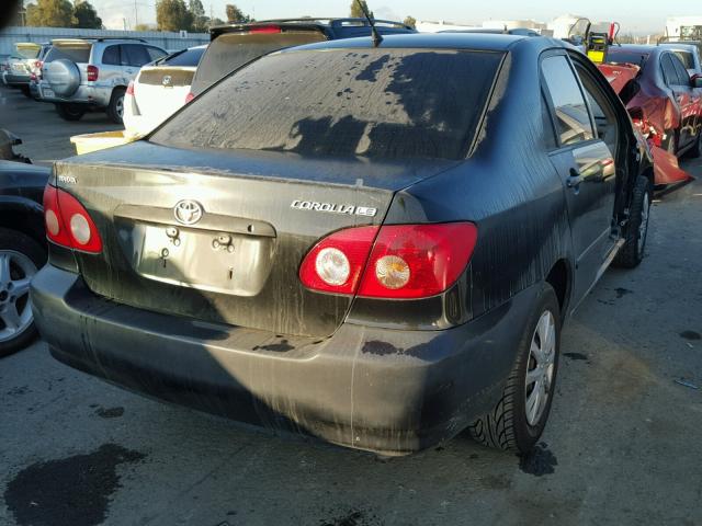 JTDBR32E152048949 - 2005 TOYOTA COROLLA CE BLACK photo 4