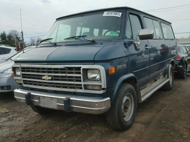 1GAFG35K4RF106701 - 1994 CHEVROLET G30 GREEN photo 9