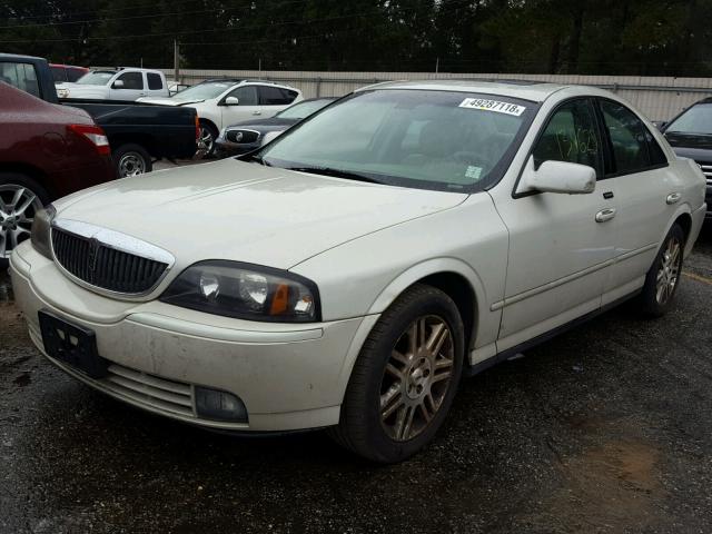 1LNHM87A05Y633381 - 2005 LINCOLN LS CREAM photo 2