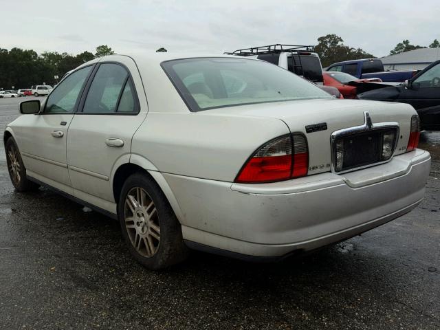 1LNHM87A05Y633381 - 2005 LINCOLN LS CREAM photo 3