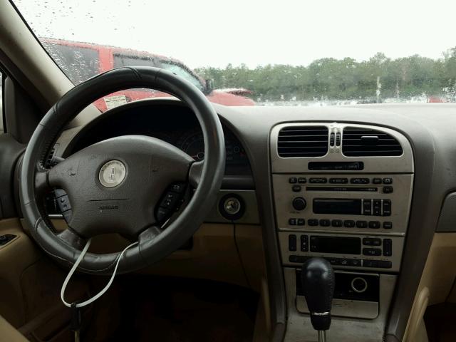 1LNHM87A05Y633381 - 2005 LINCOLN LS CREAM photo 9