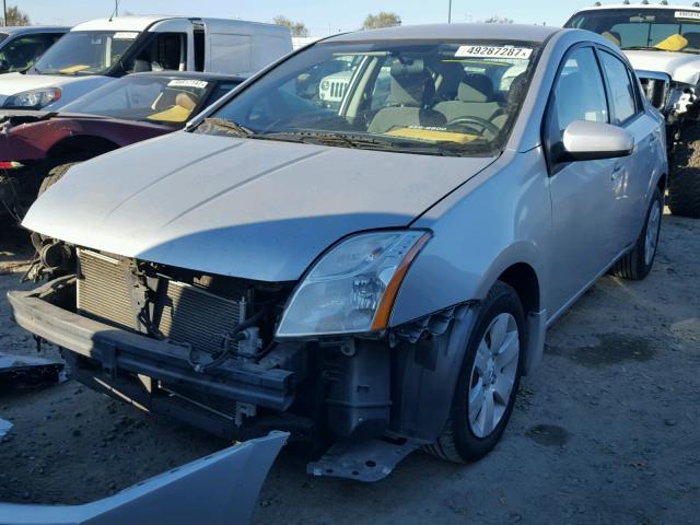 3N1AB6AP7CL759431 - 2012 NISSAN SENTRA 2.0 SILVER photo 2