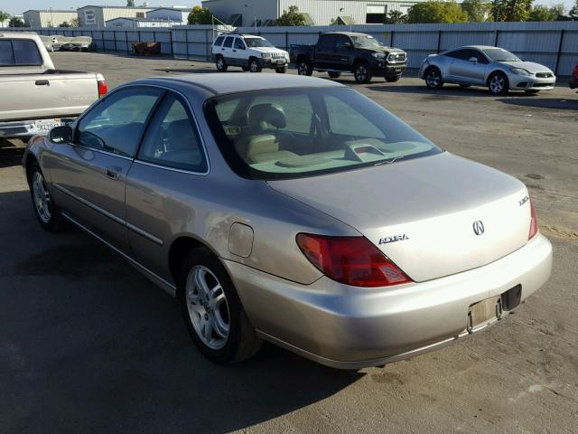 19UYA3251XL007866 - 1999 ACURA 2.3CL GRAY photo 3