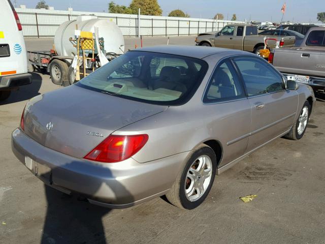 19UYA3251XL007866 - 1999 ACURA 2.3CL GRAY photo 4