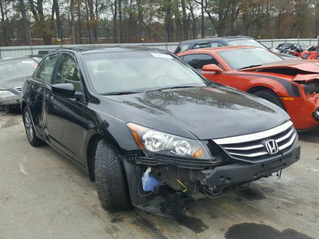 1HGCP2F76CA014753 - 2012 HONDA ACCORD EX BLACK photo 1