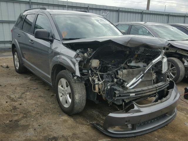 3C4PDCAB5DT517369 - 2013 DODGE JOURNEY SE GRAY photo 1