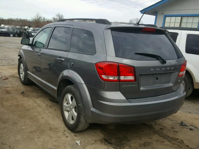 3C4PDCAB5DT517369 - 2013 DODGE JOURNEY SE GRAY photo 3