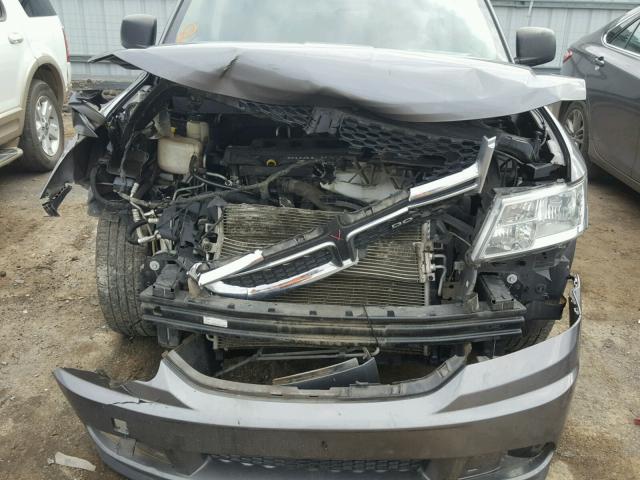 3C4PDCAB5DT517369 - 2013 DODGE JOURNEY SE GRAY photo 7