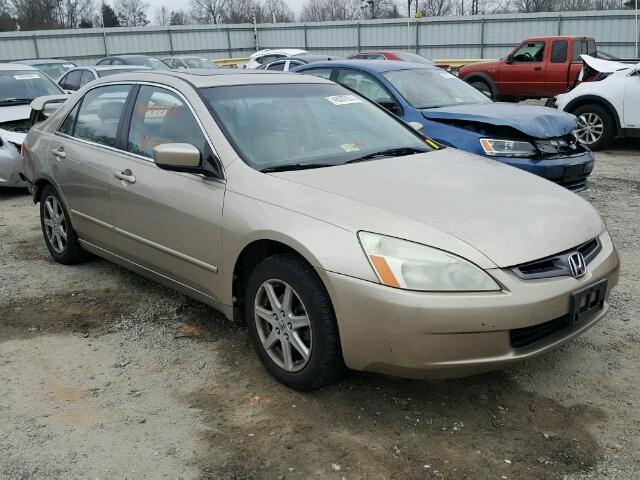 1HGCM66803A024333 - 2003 HONDA ACCORD EX GOLD photo 1