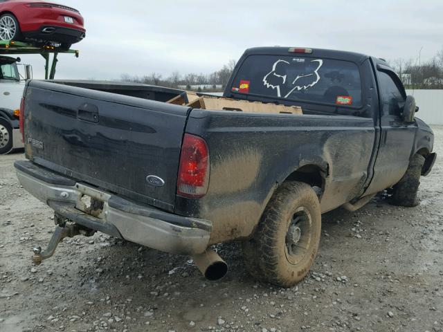 1FTSF31F4YEC95324 - 2000 FORD F350 SRW S BLACK photo 4