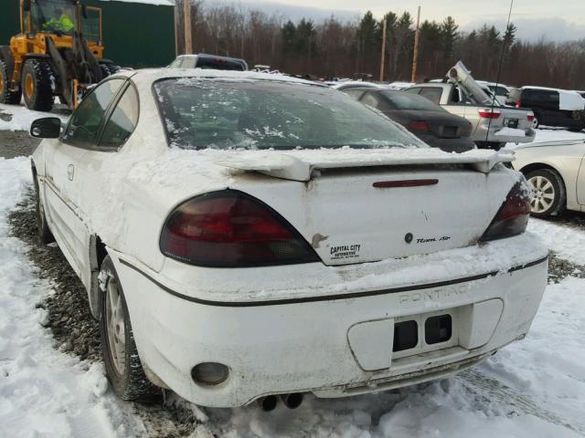 1G2NW12E6YM709446 - 2000 PONTIAC GRAND AM G WHITE photo 3