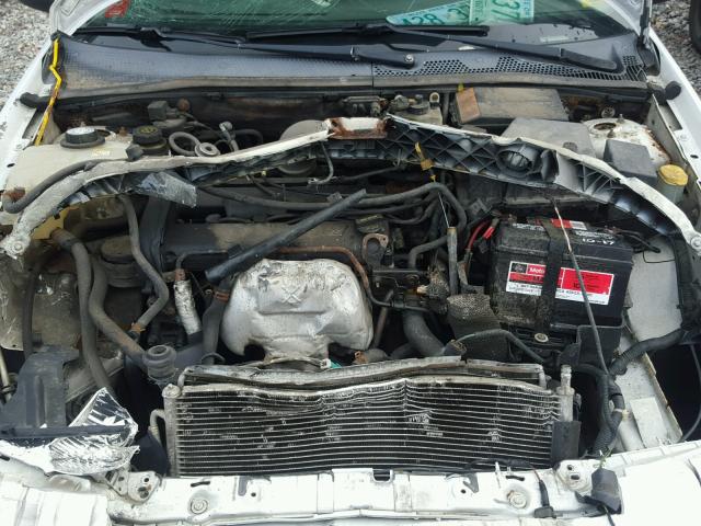 1FAFP34392W312593 - 2002 FORD FOCUS SE WHITE photo 7