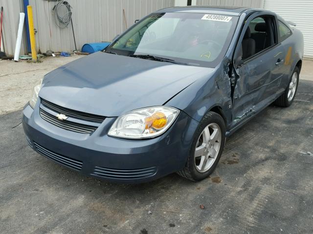 1G1AL15F367783855 - 2006 CHEVROLET COBALT LT BLUE photo 2