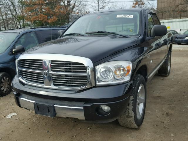 1D7HU18238S623735 - 2008 DODGE RAM 1500 S BLACK photo 2