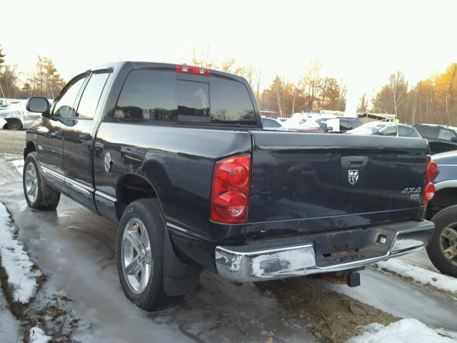 1D7HU18238S623735 - 2008 DODGE RAM 1500 S BLACK photo 3