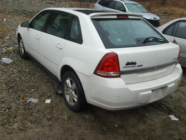 1G1ZT62835F294723 - 2005 CHEVROLET MALIBU MAX WHITE photo 3