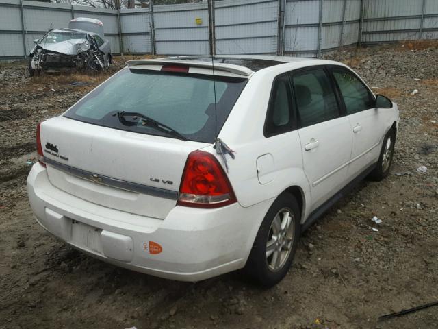 1G1ZT62835F294723 - 2005 CHEVROLET MALIBU MAX WHITE photo 4