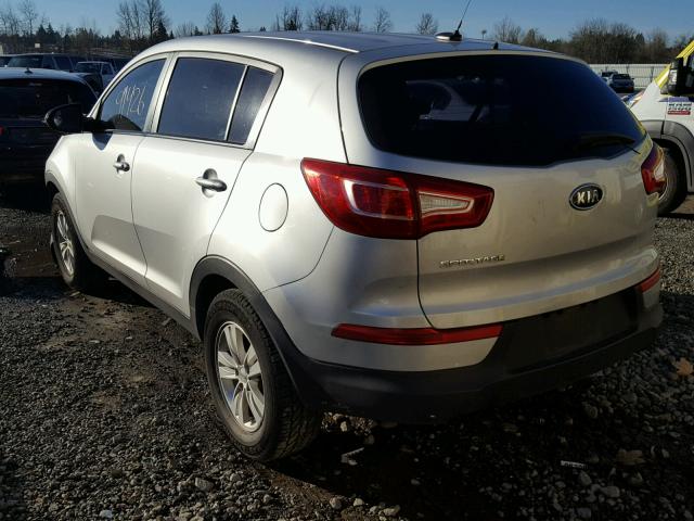 KNDPB3A2XC7189097 - 2012 KIA SPORTAGE B GRAY photo 3