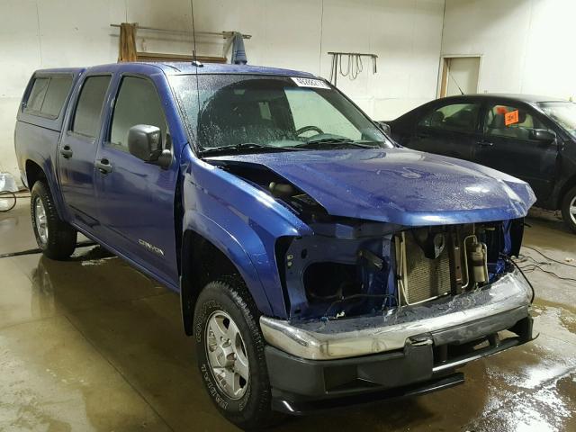 1GTDT136558278576 - 2005 GMC CANYON BLUE photo 1