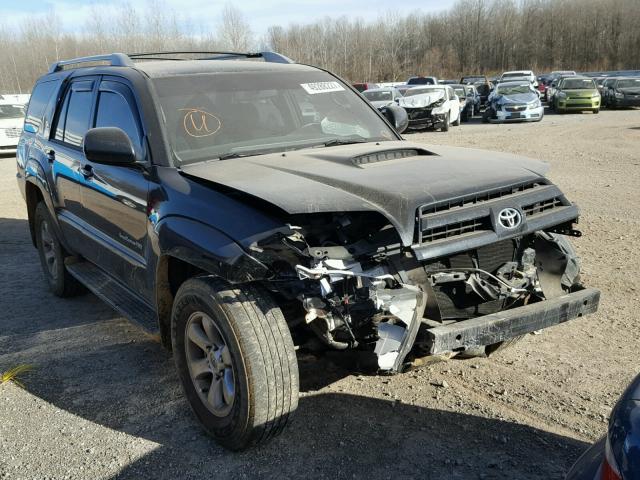 JTEBU14R050065302 - 2005 TOYOTA 4RUNNER SR BLACK photo 1