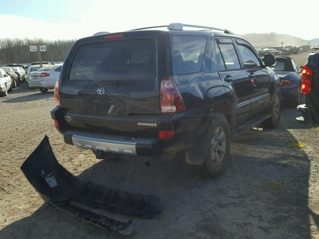 JTEBU14R050065302 - 2005 TOYOTA 4RUNNER SR BLACK photo 4