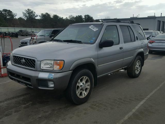 JN8DR07YX1W525363 - 2001 NISSAN PATHFINDER SILVER photo 2